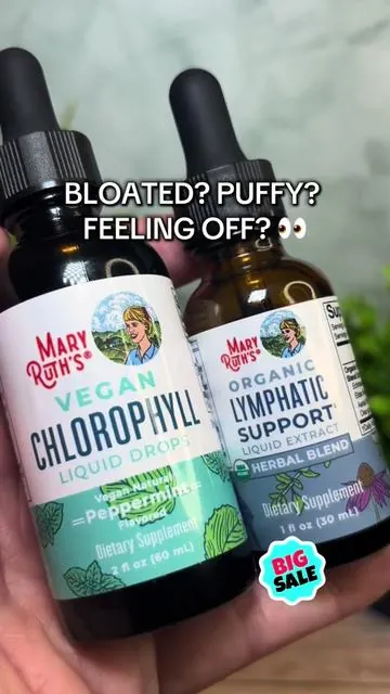 Mary Ruth put two of their hardest-to-find products in one bundle… and I’m here for it! Use code MARYANNIE to save even more at checkout ! #maryruths #dealsforyoudays #chlorophyll #chlorophylldrops #bloatingsupport 