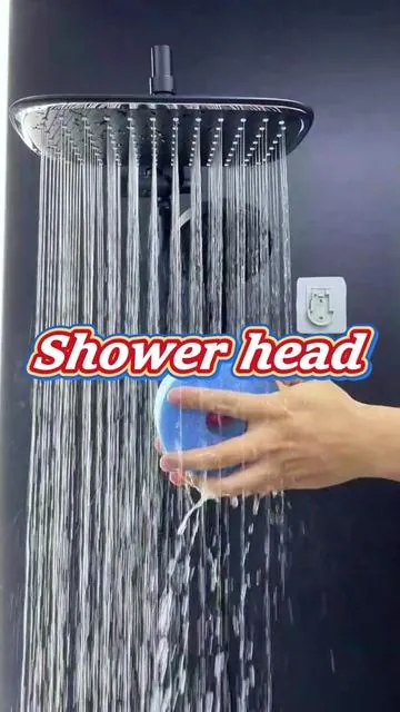 I used to hate taking showers until I found this lifesaver.#summervibe #amazonfinds #haircatcher #showerhead 