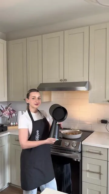 That grease doesn't disappear - it lands on your cabinets every time you cook " Breetee portable range hood captures it all. No installation, just plug it in. Free shipping. Tap the link below #portablerangehood #KitchenHacks #breetee #tiktokshop 