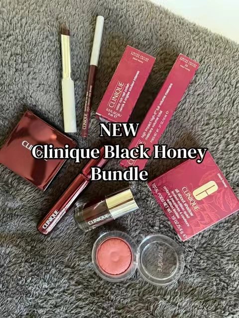 3 NEW black honey products in this 6-piece bundle🖤🍯💄Jeselle’s favorites🥰 @Clinique @Clinique Store #Clinique #BlackHoney #CliniqueBlackHoney #dealsforyoudays #tiktokshopcreatorpicks 