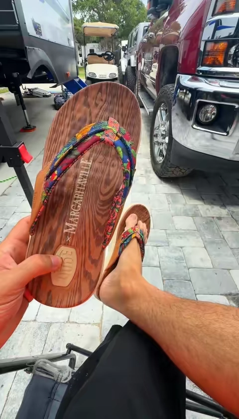 HEYDUDE Margaritaville Collection - Comfortable Flip Flop Sandals and Slip on Shoes - Fin Flips and Wally Funk #tiktokshopcreatorpicks #DealsForYouDays #heydudepartner #margaritaville #flipflops 