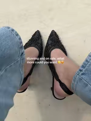 #heels #kittenheels #pointedshoes #slingbackheels 