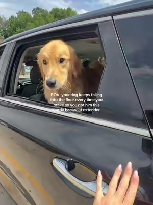 My dog goes everywhere with me, and I finally got tired of watching him try to balance on half a backseat. Now he has room to relax, I don’t worry about him slipping into the floorboard, and road trips are so much more enjoyable for both of us. @RUFF Liners #DealsForYouDays #SummerVibes #petlovers #dogowner #dogproducts               Dog Car Seat Extender Dog Travel Essentials Dog Backseat Extender Dog Car Accessories