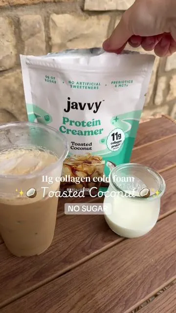 This is hands down my fav flavor #javvy #javvycreamer #collagen #coldfoam 