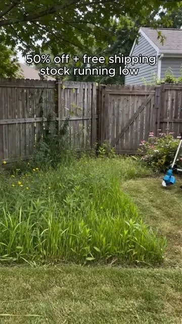 It's time to clear that overgrown corner in your backyard. Safe, quick, and extremely therapeutic.#lawnmaintenance #yardgoals#powertool 