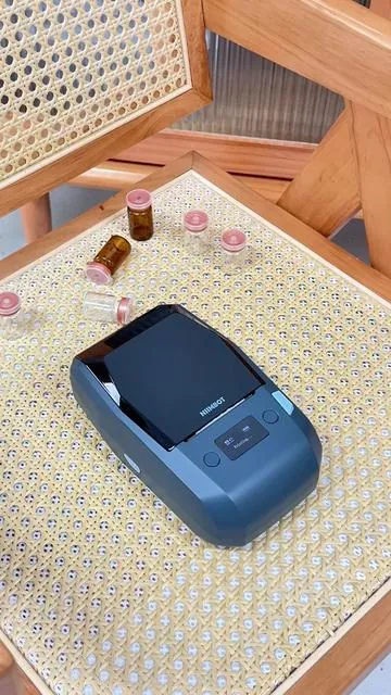 This is a label printer for you vials collector#LabelPrinter #labelmaker #ResearchTools #niimbot #vial 