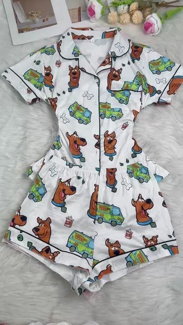 So cute and comfy!!!🐶#pajama #pajamajam #sleepwear #summerwins #comfortable #spotlightfinds #dealsforyoudays #tiktokshopblackfridaysale 