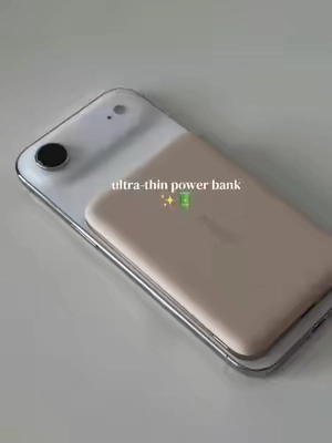 Worlds skinniest power bank for your phones🤩🤏🏻@ANKER #dealsforyoudays #powerbank #slim #magneticpowerbank #wirelesscharger