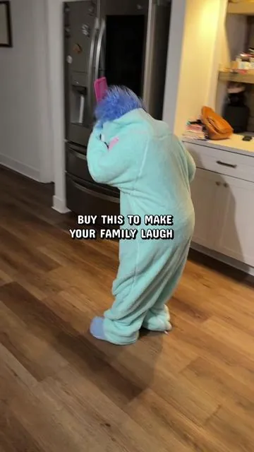 Yes you can buy these awesome fuzzy hairy monster costume onesies on the TikTok Shop #pajamas #onesie #costume #summervibes #dealsforyoudays 