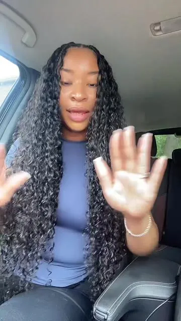 Burmese curly from @OQHAIR does not miss!😍 @oqhairshop #oqhair #crochethair #miracleknots #bohobraids #tiktoktopwigs https://bit.ly/3QOpdRo