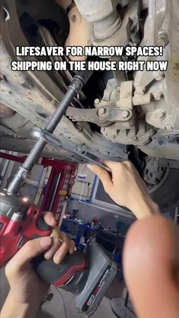 Free shipping to upgrade your toolpox! Limited stock. Don't sleep on it! 1/2 Flexible Shaft Extension Extender Torque Socket Ratchet Spanners Electric Wrench Connecting Hand Tools#MechanicHacks #diycarrepair #mechaniclife #diyproject #midyearsale 