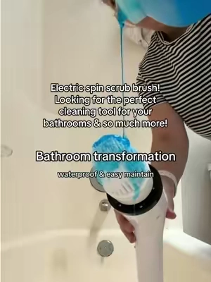 ✨SALE ✨ hidden coupon  at checkout! Electric cordless spin brush! Waterproof & Easy Maintenance: IPX7 waterproof design allows safe use in wet areas and easy cleaning of brush heads under running water. Interchangeable Brush Heads: Comes with 7 versatile brush heads to cater to various surfaces, enhancing cleaning flexibility. Adjustable Speed Control: Features low and high speed modes to tackle different cleaning tasks effectively. Fast Charging & Cordless: Enjoy quick USB-C charging and the convenience of a cordless cleaner for easy maneuverability. Extendable Handle: Reach hard-to-clean areas without bending or straining with the extendable handle. #SummerWins  #DealsForYouDays  #tiktokmademebuyit  #fyp  #tiktokshopcreatorpicks 