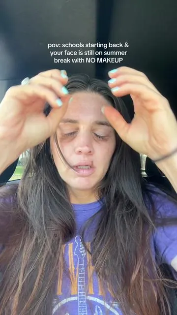 No makeup no problem with Tarte cc color correcting tinted serum skincare #dealsforyoudays #colorcorrection #tintedserum #tarte @tarte cosmetics 