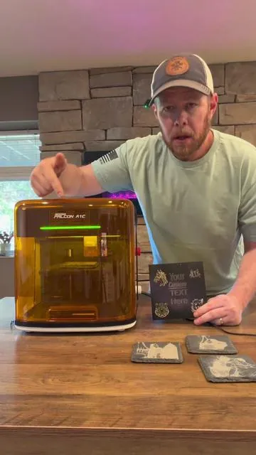 Creality Falcon A1C Laser Engraver #creality #laserengraving #laserengraver #dealsforyoudays #crealityfalcon 