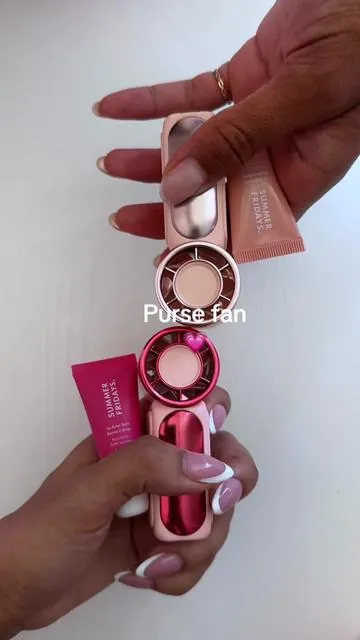 #pursefan #minifan #portablefan #acfan #tinyfan 