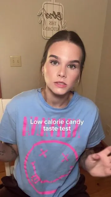 Not gonna lie I was alittle nervous but these are actually really good 😂 perfect low calorie candy option  #ttshop #candy #lowcalorie 