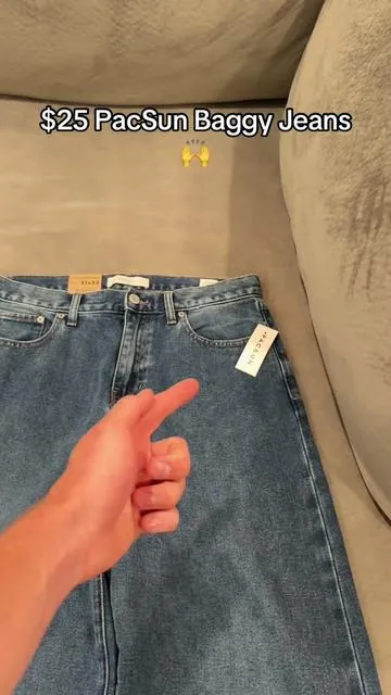 6’1 170 wearing size 32x32🤝 #pacsun #jeans #baggyjeans #tiktokshopmademebuyit #baggyfit 