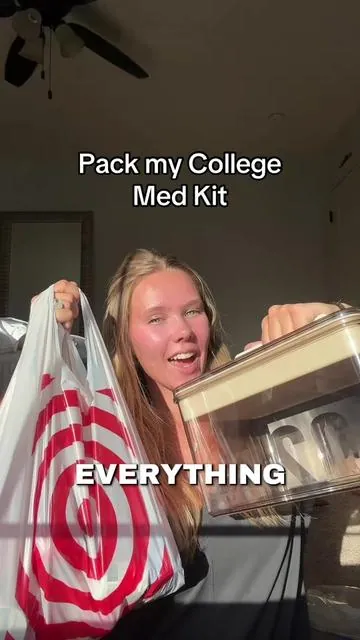 College Med Kit  #medkit #college #dorm #dormesssentials #collegefreshman 