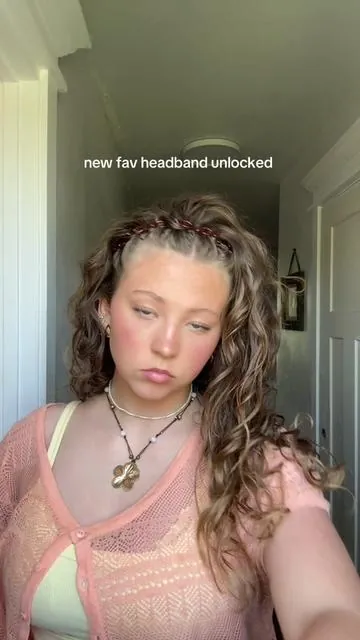 i caved and bought them totally worth it #wavyhair #curlyhairstyles #headband #trending #shop 