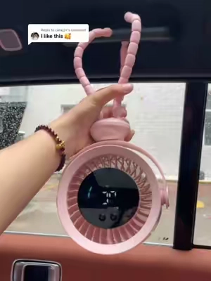 Replying to @carazjrr  Why didn't I find this backseat baby fan sooner? It's a total game changer #BabyCarEssentials #ClipOnCarFan #ParentLifeHacksKadenKrustyKran#dealsforyoudays