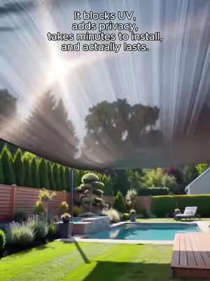 If you’re tired of swapping out broken shades every single year, this product was made just for you! Heavy-duty 10×13 foot black UV shade net stands strong against wind and high temperatures, effective at blocking harmful UV rays. One net meets all your outdoor shading demands, durable and extremely user-friendly. #SummerWins #DealsforYouDays #SummerEssentials #YardGoals #HomeImprovement