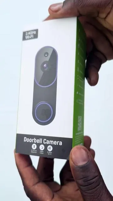 1080P Wireless Video Doorbell Camera, Al Human Detection, Live View, Cloud Storage, Night Vision, Two Way Audio, Instant Alert, 2.4G WiFi Only, Indoor/Outdoor Surveillance Cam for Home Security System#VideoDoorbell #HomeSecurity #SmartHome #WirelessCamera #TikTokShopFinds