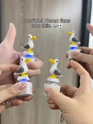 Every Nemo fan just heard this in their head. 🐦🤣#SummerWins#DealsForYouDays#tiktokshopdealsforyoudays#seagullbutton#StressReliefToys 