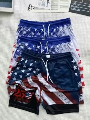 USA Flag Board Shorts🌊Summer Quick Dry #streetwear #swimshorts #SummerVibes #DealsForYouDays #spotlightfinds 