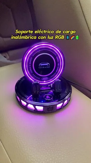 ¿Todavía no encuentras el soporte de teléfono ideal para tu coche? Este es perfecto para ti. #carmount #car #wirelesscharging #dealsforyoudays #summerwins 