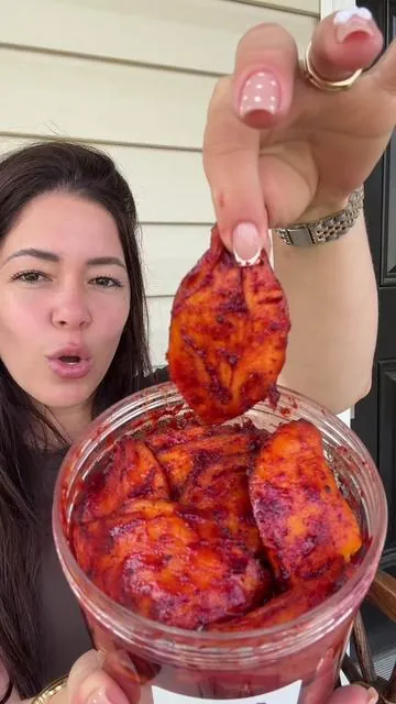 Me encanta 😊 #dried #mango #chamoy #spicy #mangos 