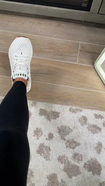 NOBULL Women's Journey 2 Shoe in Classic White - Breathable Running Shoe, Comfortable Walking sneakers ##nobull##walkingsneakers##comfysneakers##gymshoes##dealsforyoudays