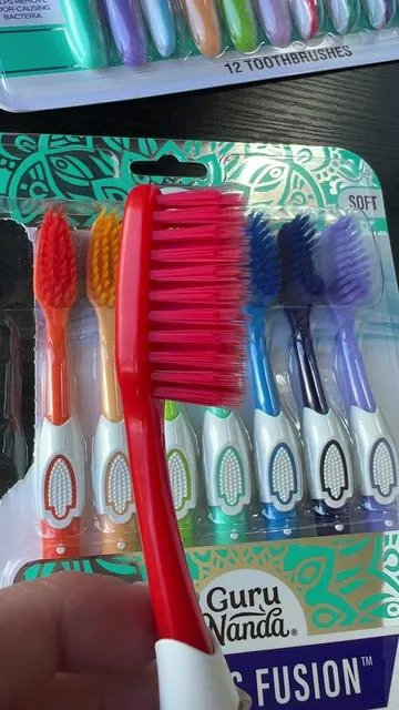 NEW floss fusion toothbrushes are designed to floss between teeth while you brush 🧼🦷 @GuruNanda LLC @Pearl | 50+ TTS @Puneet Nanda bridge the gap #toothbrush #dealsforyoudays #gurunanda 