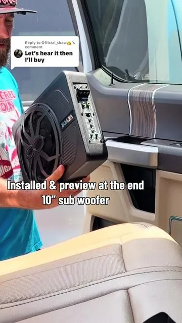 Replying to @Official_shaw👑  let me know what you guys thinking comments  #subwoofer #woofer #bass #dealsforyoudays #audiosystem 