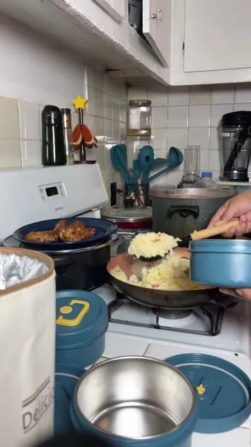 Función de la lonchera Contenedor de almuerzo de acero inoxidable 304 de primera calidad - Caja bento multicapa duradera para la escuela, el trabajo, los picnics, el camping, los viajes y la preparación de comidas diarias, la lonchera resistente, la lonchera con calefacció#lonchera #resistente #SummerWins #DealsForYouDays #trabajo 