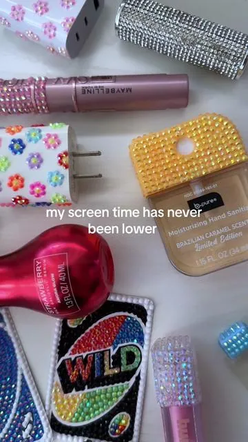 new obsession ✨ #bedazzled #bedazzledmakeup #bling #bedazzledproducts #bedazzling 