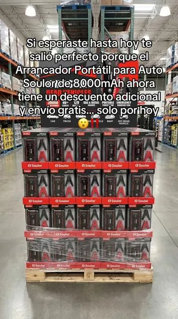 Que oferta tan buena no va durar mucho tiempo!! #dealsforyoudays #tiktokshopcreatorpicks #SummerVibes #portablejumpstarter #summersales 