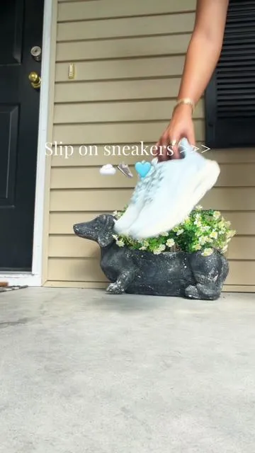 These slip on tennis shoes from @ALLSWIFIT are such a game changer! So comfy perfect for anyone who’s on their feet all day, walking, or running! #walkingshoes #runningshoes #comfyshoes #sliponshoes #dealsforyoudays 