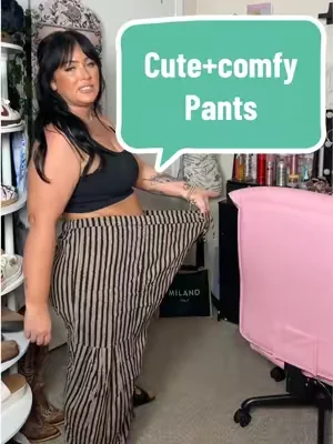 POV: You found the pants that make it look like you have your life together. ✨ These striped linen-blend pants are flowy, comfortable, and give effortless coastal vibes with every step. Pair them with a tank, tee, or swimsuit and you’re set for the day. @UEU #DealsForYouDays #CoastalGrandma #LinenBlendPants #WideLegStyle #EffortlessFashion 