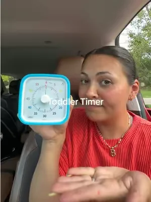 why did I just now think about buying one of these…😭  #toddlermusthaves #toddlertimer #timeout #timer #visuallearning 
