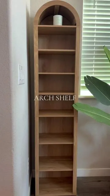 perfect arch shelf ✨  #tiktokshopcreatorpicks #dealsforyoudays #archedshelf #shelf #bookshelf 