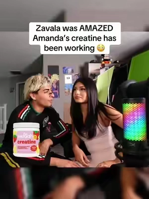 Zavala was AMAZED Amanda’s creatine has been working 😳 #amandasolis 