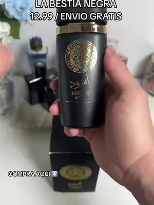 Perfume ARABE de hombre BESTIA NEGRA 