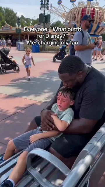 Family Disney trip coming up? Do yourself a favor and grab these upgraded wearable fans before they sell out for the summer! 🏃‍♂️💨🔥#SummerMustHaves #DealsForYouDays #TravelWithKids #summervibes #CoolingFan