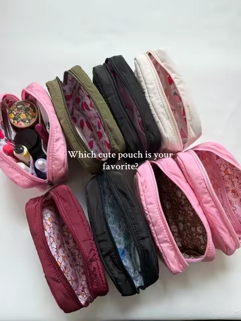 Small bag, huge potential! This purse is the perfect size for your daily necessities, packed with enough room for a surprising variety of items. It’s your new ultimate go-to for quick, hassle-free bag switching! #pounch #makeupbag #smallbag #dealsforyoudays #summerwins 