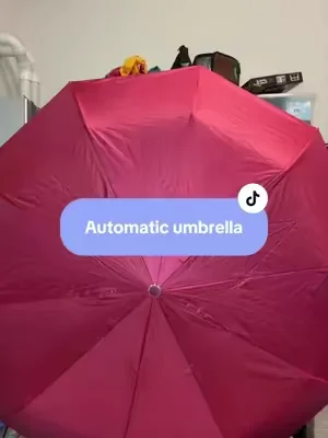 Don’t let your umbrella leave you high and dry… well not dry, but you know what I mean #automaticumbrella #umbrella #dealsforyoudays #tiktokshopcreatorpicks #summervibes 