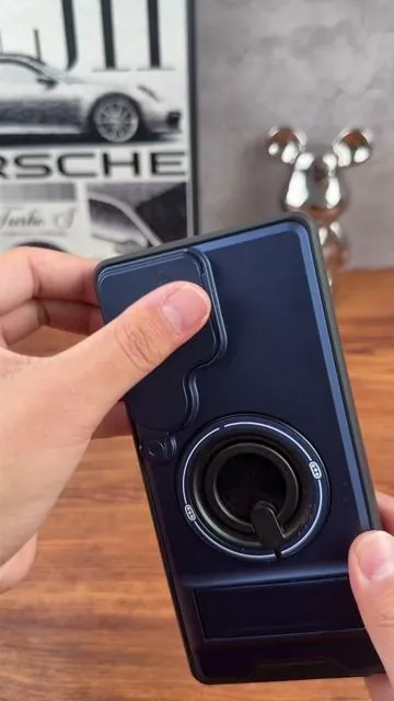 Shockproof Magnetic Case with Slide Camera Lens Protector For Samsung Galaxy S25S24S23S22 S21 Ultra Plus Rotating Ring Holder.#samsunggalaxyphonecase #CaseMagneticoGalaxyProteccionCompleta #Accesorios