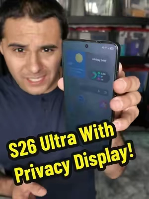 The all New s26 Ultra! The All New Privacy Display is insane!

#samsung #samsunggalaxy #s26ultra #SummerVibes #dealsforyoudays 
