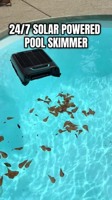 BEST POOL PURCHASE of my LIFE!! 🤖✨ #poolskimmer #poolcleaner #poolrobot #poolvacuum #dealsforyoudays 