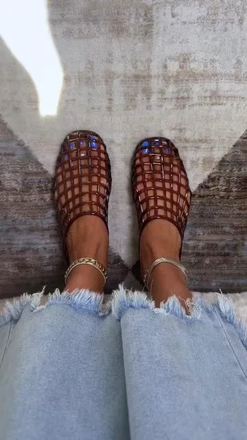 Cushionaire Jelly Flats That Feel Like Walking on Clouds. #CushionAir #JellyFlats #ComfortShoes #SummerStyle #DealsForYouDays