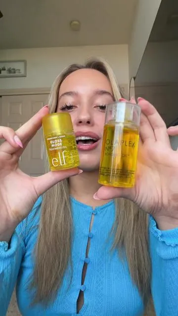 Elf WHAT is thisss likeee hello these are my favorite high end hair care brands 😭😂 #elf #elfhair #affordablehaircare #haircare #elfcosmetics 
